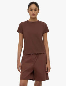Products: Indi Short Sleeve Tee - Espresso