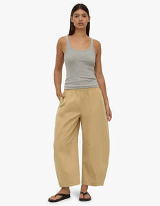 New Arrivals: Lola Barrel Pant - Tan