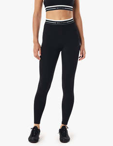 Online Exclusives: Avant Full Length Legging - Black / Whisper White