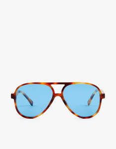 Frame 8 Sunglasses - Havana Blue