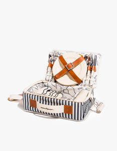 Business And Pleasure Co: Picnic Set - Laurens Navy Stripe