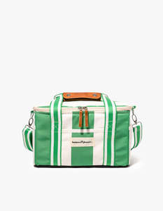 Business And Pleasure Co: The Premium Cooler Bag - Crew Canyon Green Stripe
