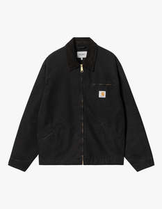 Detroit Jacket - Black/Black Rinsed