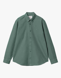 Carhartt: L/S Bolton Shirt - Silver Pine