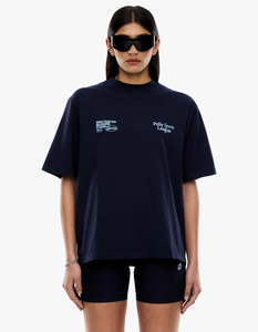 Ena Pelly: Pelly Sports League Tee - Navy