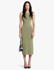 Gestuz: Briellegz S/L Rib Dress - Mermaid