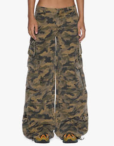 Ksubi: Dropout Cargo Pant - Camo