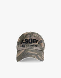 Ksubi: Camo Ripstop Cap - Green