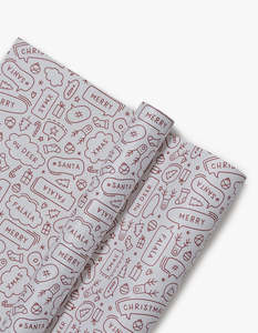 Made Paper: Speech Wrapping Paper - Mulled Wine