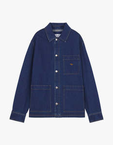 Denim Workwear Jacket - Stone Washed Indigo