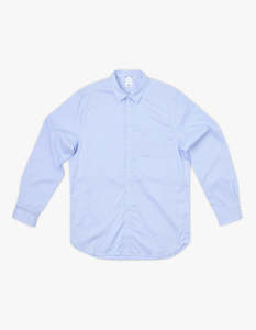 Onnys: Market Shirt Thin Stripe - Blue/White/White