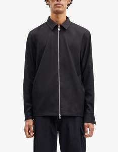 Kato X Zip Shirt 14930 - Black