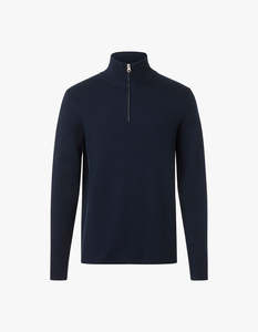 Samsoe Samsoe: Gunan Turtle Neck Zip 10490 - Sky Captain