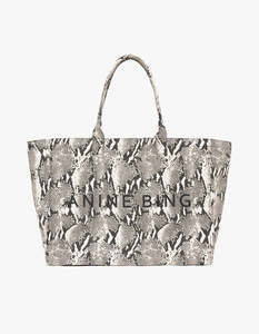 New Arrivals: Leo Canvas Tote - Python