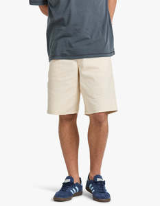 Mens: Mens Carpenter Short - Ecru