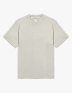 Mens Hemp Jersey Studio Tee - Vintage Stone