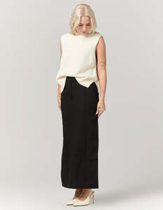 Exclusives: Kenmore Midi Skirt - Black