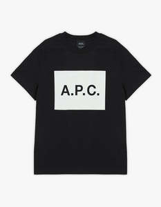 APC Vignette Short Sleeve T Shirt - LZZ Black