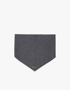 A P C: Toutou Dog Bandana - Indigo