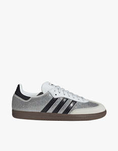 Womens Samba Og - Crystal White/Core White/Silver Met