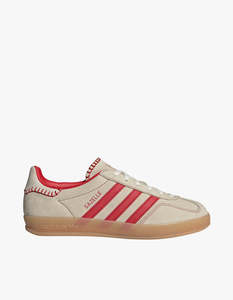Womens Gazelle Indoor - Better Scarlet/Better Scarlet /Cream White
