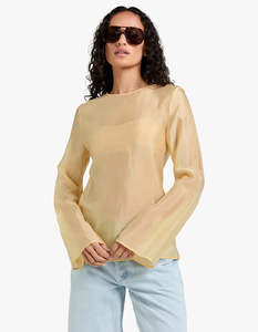 Blanca: Nerina Top - Butter