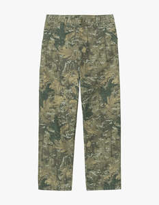 Carhartt: Single Knee Pant - Camo Combi, Greenstone Washed