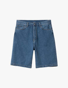 Carhartt: Landon Short - Blue Heavy Stone Washed