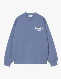 Carhartt: Catalogue Sweat - Blue Iris/Air Pink