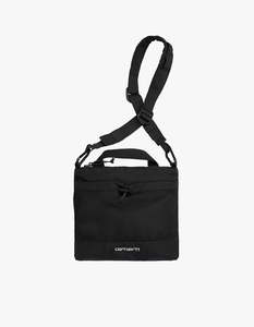 Carhartt: Irwin Shoulder Bag - Black/Black/White