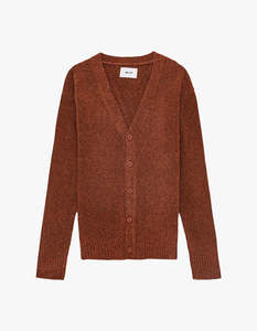 John Cardigan 6683 - Red Brown 829