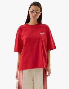 Chillin Tee - Poppy Red
