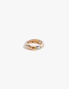 By Charlotte: Hope And Protection Ring - 18K Gold Vermeil