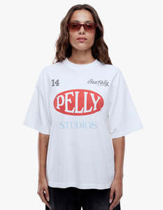 Ena Pelly: Pelly Sport Tee - Vintage White