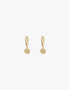 Kirstin Ash: Solara Hoops - 18K Gold Plated