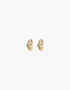 Place Hoops - 18K Gold Plated