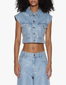 Trucker Vest - HIgh Rollers