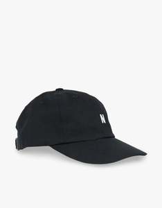 Twill Sports Cap - Black