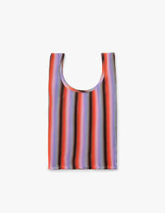 Baggu: Pleated Baggu - Gradient Stripe Poppy Lilac