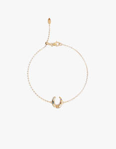 By Charlotte: Lucky Horseshoe Bracelet - 18K Gold Vermeil