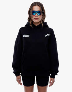 Ena Pelly: Double Star Hoodie - Black