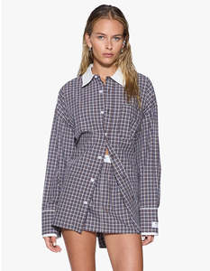 Ksubi: Astra L/S Shirt - White Plaid