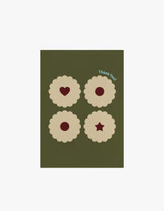 Thank You Card - Green