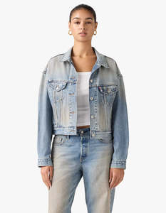 Cropped '90s Trucker Jacket - Off Roading
