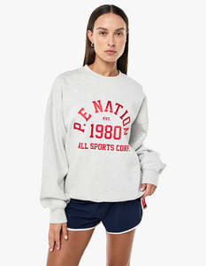 Backspin Sweat - Grey Marle