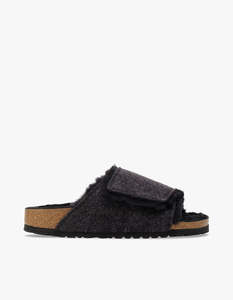 Products: Solana Felt Shearling (Regular) - Anthracite