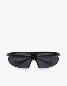 Koharu Eclipse Sunglasses - Black/D+ Onyx Mirror