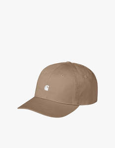 Products: Madison Logo Cap - Leather/White