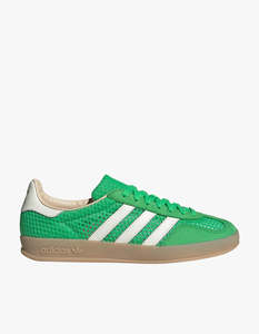 Adidas: Mens Gazelle Indoor - Energy Green/Off White/Magic Beige