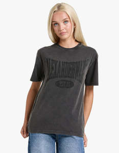 Alexander Wang: Graphic Short Sleeve Tee - Faded Black